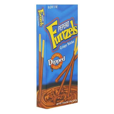 LOTTE FUNZELS STICKS CHOCO 34G