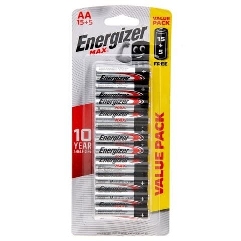 Energizer Battery Pack - 20 Pieces