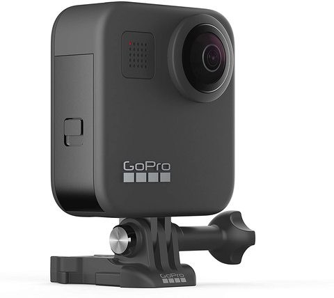 Action Camera (GoPro Max) Waterproof Digital Camera with Unbreakable Mounting, Touch Screen and Voice Control - Live Streaming in HD