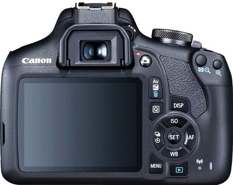 Canon EOS 2000 DSLR Camera With EF-S 18-55mm F/3.5-5.6 IS II Lens 24.1 MP Built-in Wi-Fi & NFC