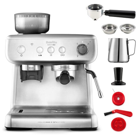 Breville Barista Max Coffee Maker, Stainless Steel - VCF126