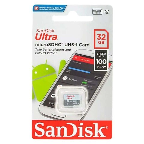 SanDisk Ultra Memory Card 100MB/s C10 32GB