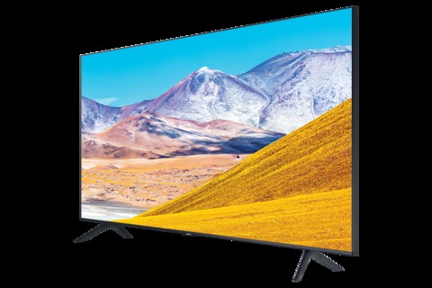 Samsung Smart TV 75 Inch, 4K, UHD, LED, Black, UA75TU8000