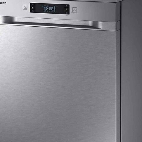 Samsung Dishwasher With 6 Wash Programs and 13 Place Settings, Silver - DW60M6040FS