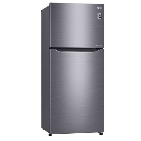 LG Refrigerator, 393 Liters, Top Loading, Dark Graphite Silver - GN-B492SQCL