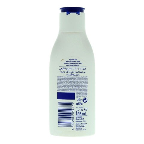 Nivea Natural Body Lotion 125ml