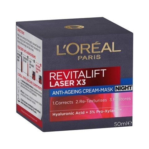 L'OREAL REV LASER NIGHT CRM 50ML