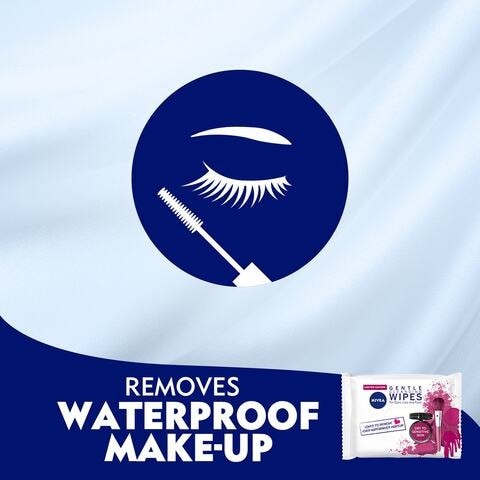 NIVEA VISAGE F/WIPES DRY&SENS 25'S