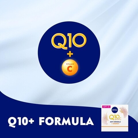 Nivea Women Q10 Plus C Anti-Wrinkle Day Cream 50ml