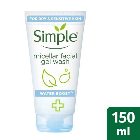 Simple Water Boost Face Wash Gel 150 ml