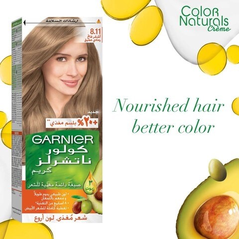 Garnier Color Naturals 8.11 Dark Ash Blond