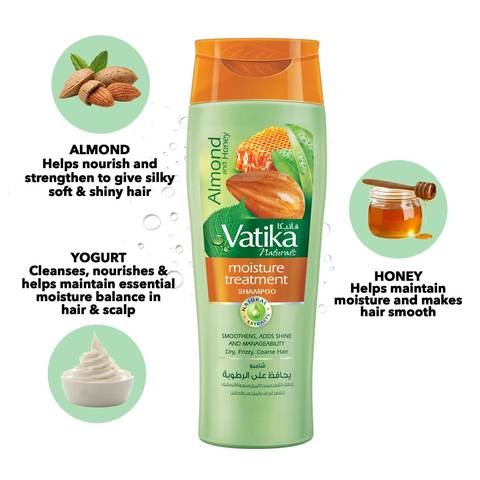 Vatika Naturals Almond and Honey Hair Treatment Shampoo 200 ml