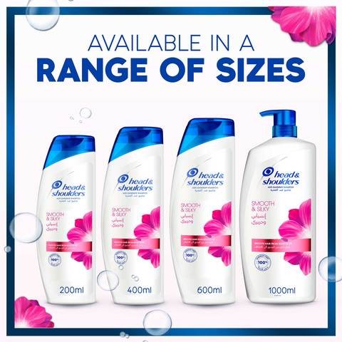 Head & Shoulders Smooth & Silky Shampoo 400ml