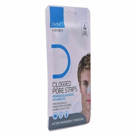 DAVINCI MEN'S PORE STRIPS X4PCS