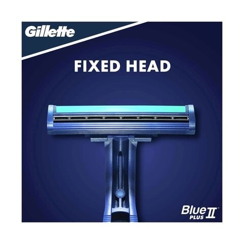 Gillette Blue 2 Plus Razor For Men 10 Pieces