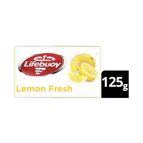 Lifebuoy Lemon Anti-Bacterial Soap, 125 gm