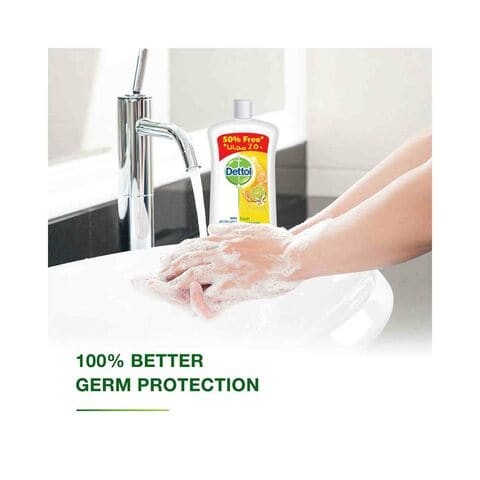 Dettol Fresh Anti-Bacterial Liquid Hand Wash 1000ml