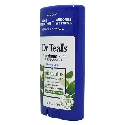 eucalyptus aluminum free deodorant 75gm