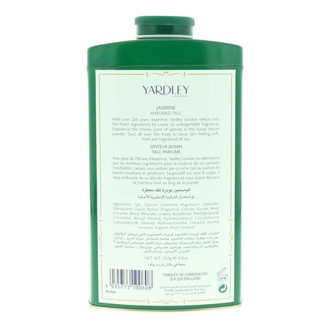 Yardley Jasmine Scented Talcum Powder 250gm