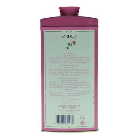 Yardley Talc English Rose Perfume 125gm