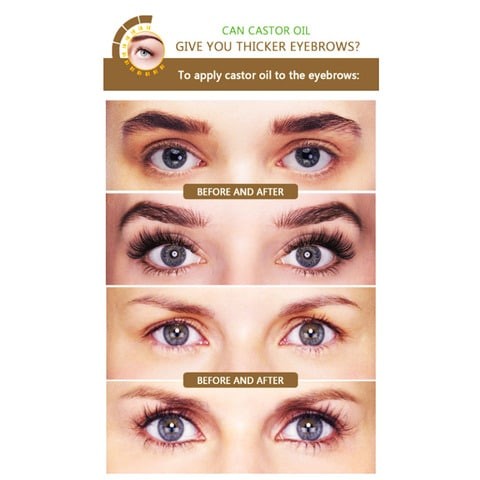 Eyelash Enhancer Castor Oil Clear