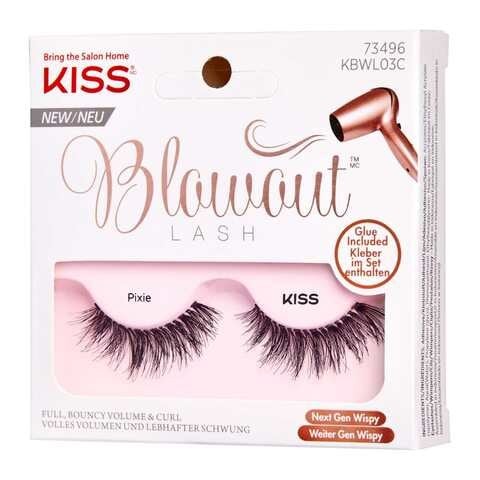 Kiss Pixi KBLW03C False Eyelashes, Black