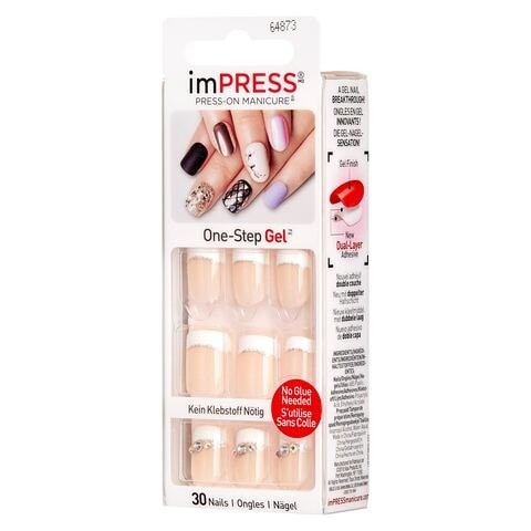 Empress Short Length False Nails - Multi Color, 24 Pieces