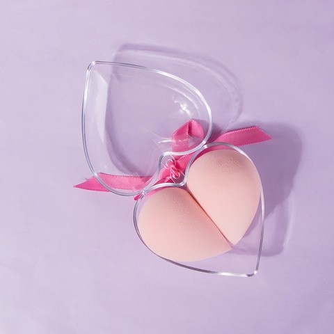 2-Piece Makeup Sponge Pink