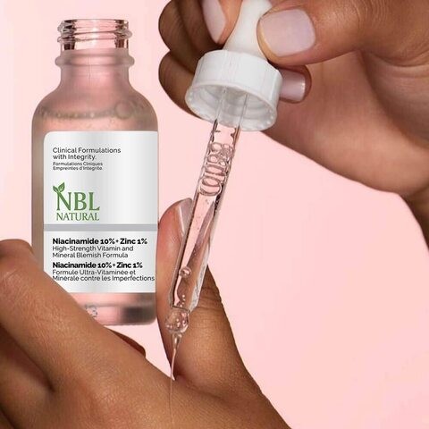 NBL Natural Niacinamide 10% + Zinc 1% Serum For Face, Reduce Pores, 30ml