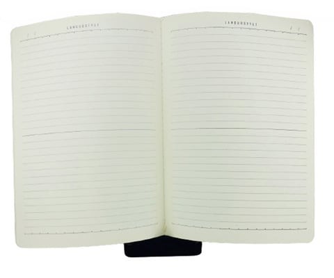 Languo B5 Stationery Writing Notebook with word "LIFE" Design.