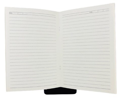 Languo A5 Stationery Writing Notebook with Impressionism Design.(White)