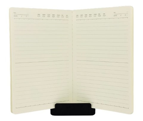 Languo A5 Stationery Writing Notebook with Sunshine Castle Design.(White)