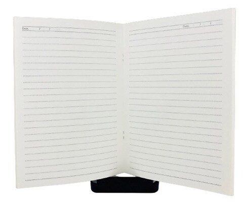 Languo A5 Stationery Writing Notebook with Impressionism Design.(White)