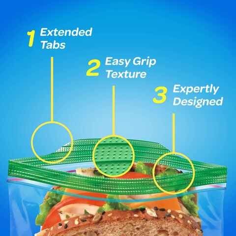 Ziploc Sandwich Storage Bags 100 Bags