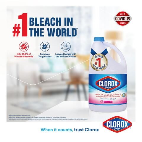 CLOROX BLEACH FLORAL FRESH 3.78L