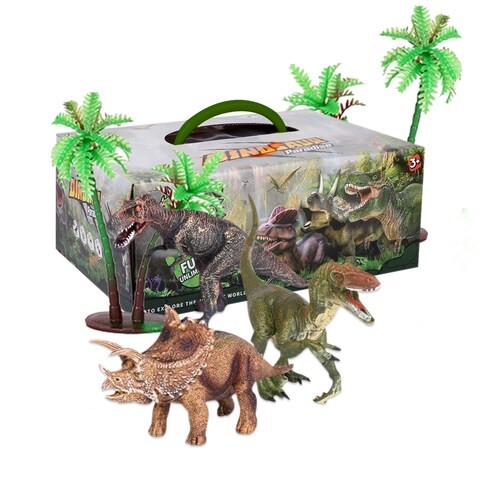 ALISSA-Dinosaur Toy Figure , Educational Realistic Dinosaur Playset to Create a Dino World Including.