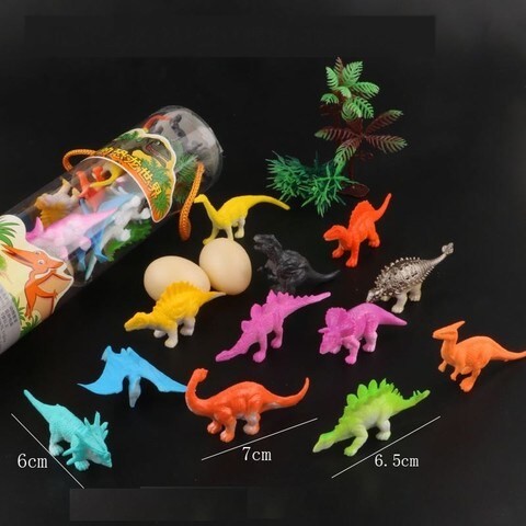 Year of the Dinosaur Toys Multicolored 32 Pieces