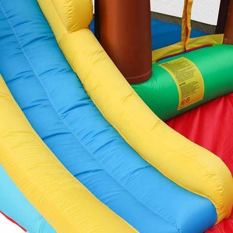 Edragon Mall - SHA -2020121 Wild Jungle Inflatable Bouncer House Jumping Trampoline Bouncy Castle Water With Swimming Pool For Kids