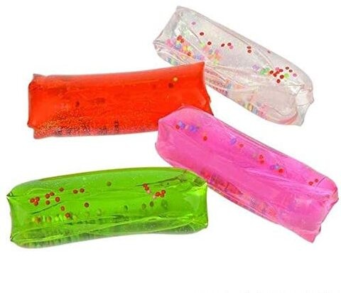 .5" inch water filled toy, Water Snake Pack of 4 Pieces