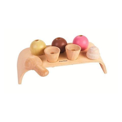 Plantoys wooden ice cream set