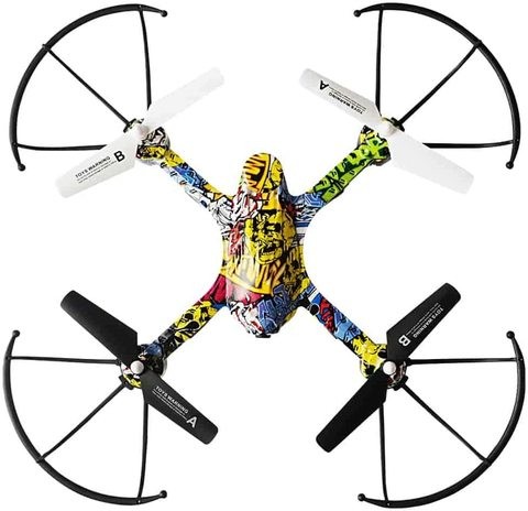 mytoys quadcopter 2.4ghz gyro 360 flip altitude with led kids toy gift