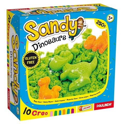 Lichani sand for playing with molds, assorted colors, 250 gr