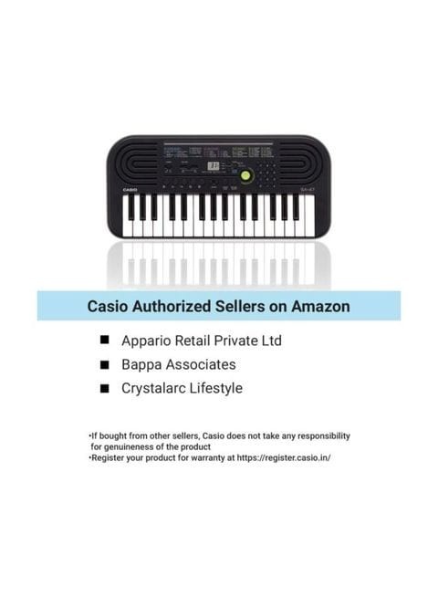 Casio Portable Keyboard With Stationery Box SA-47