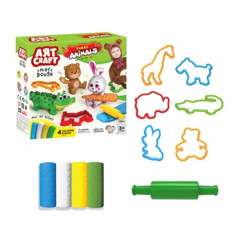 Dede Fun Animals Dough Set 200g