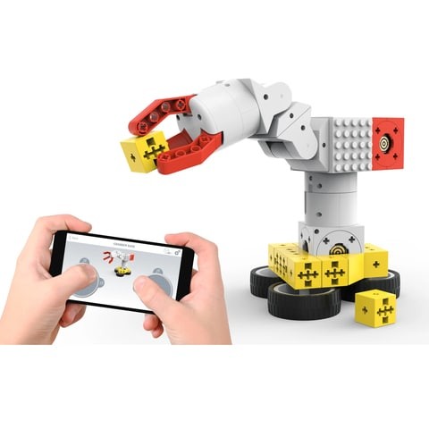 Tinkerbots Twister and Cube - Interactive Programmable Educational Robots (Toy) - Compatible with (LEGO) for Kids and Adults