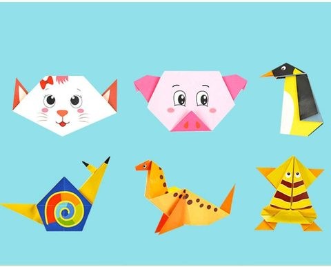 Samdon 108 Pieces Colorful Paper Kids Educational Toys