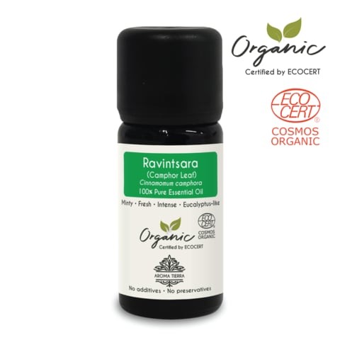 Aroma Tierra (Eucalyptus Leaf) Essential Oil - Aroma Tierra - 100% Pure, Natural, Ecocert Certified Organic - 10ml