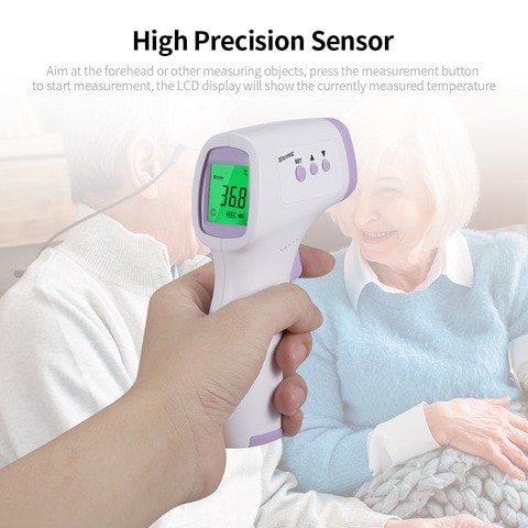 Generic Non-contact Infrared High Accuracy Forehead Portable Electronic Thermometer