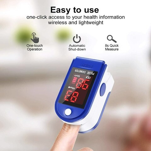 8S Rapid Digital Screen Pulse Oximeter (SpO2)