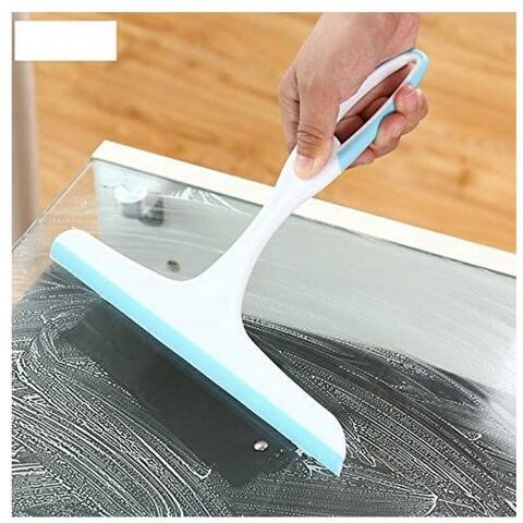 Alyssa silicone multifunctional glass squeegee, shower screen squeegee/kitchen table/window/bathroom tile floor cleaner (set of 3)